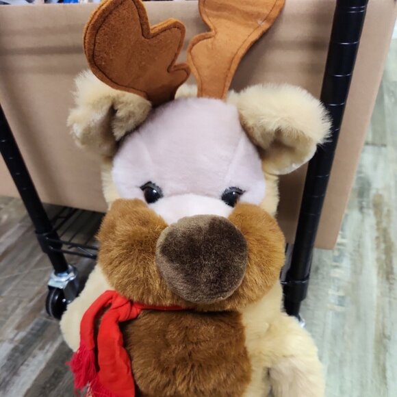 Creative Marketing Concepts Other - Vintage 1991 Creative Marketing Concepts Reindeer Plush Stuffed Animal
